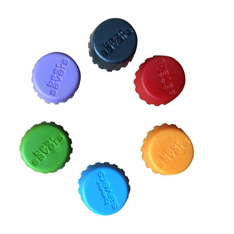 6 x Beer Savers Bottle Caps-Kitchen-Shoppy