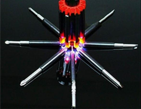 8-in-1 Screwdriver with LED Lights-Accessories-Shoppy