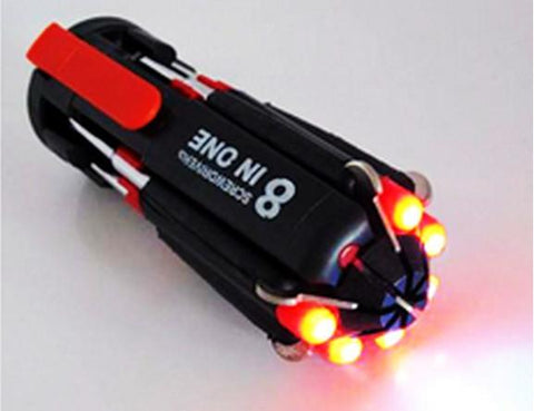 8-in-1 Screwdriver with LED Lights-Accessories-Shoppy