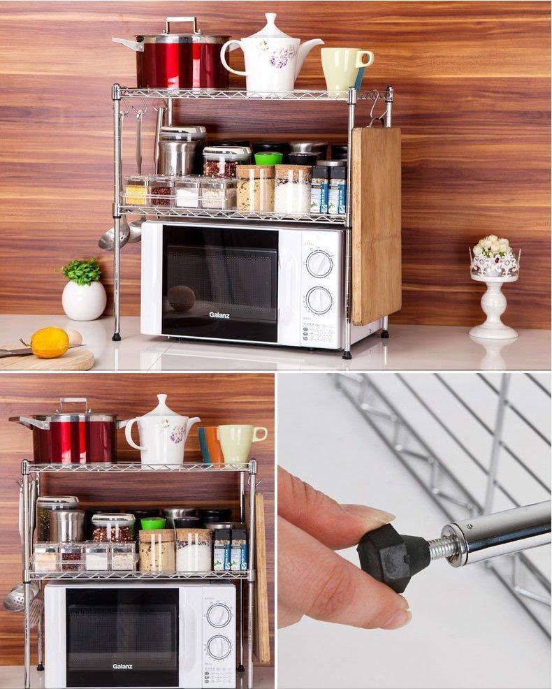 Adjustable Kitchen Rack with 2 Level | Shoppy