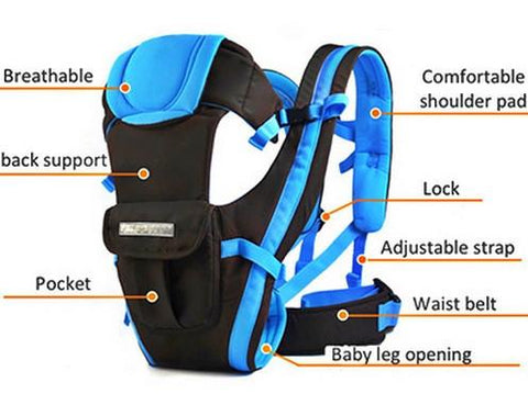 Baby Carrier With Detachable Waist Belt-Travel-Shoppy