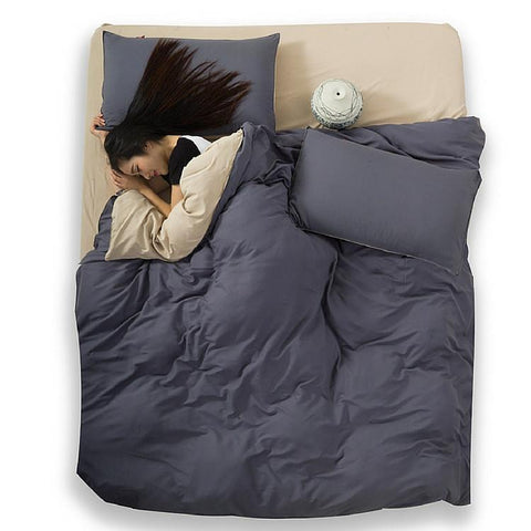 Basic Quilt Cover Bedsheet Set-Home-Shoppy