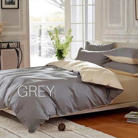 Basic Quilt Cover Bedsheet Set-Home-Shoppy