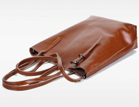 Classy Leather Tote Bag-bag-Shoppy