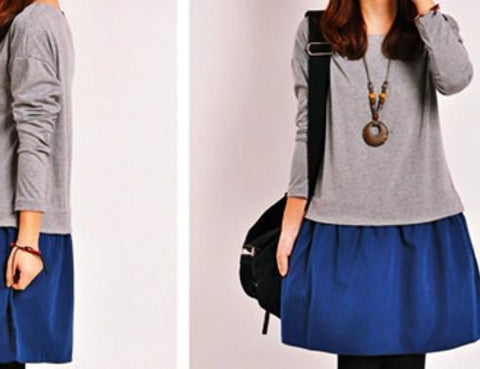 Colourblock Dress-Fashion-Shoppy