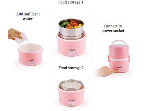 Cook-&-Go Electric Lunchbox Set-Kitchen-Shoppy