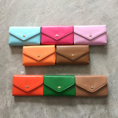 Crown Leather Wallet-Accessories-Shoppy
