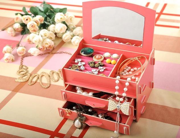 DIY Accessories Box With Mirror | Shoppy