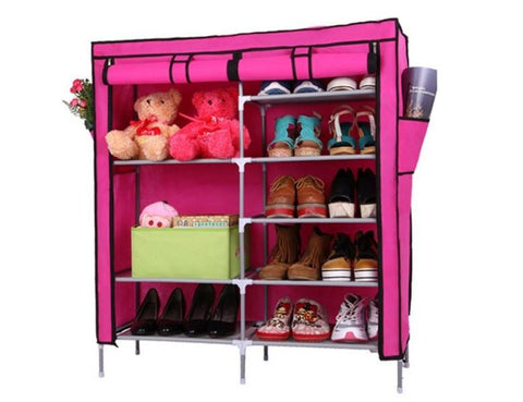 Double Tier Shoe Rack-Health-Shoppy