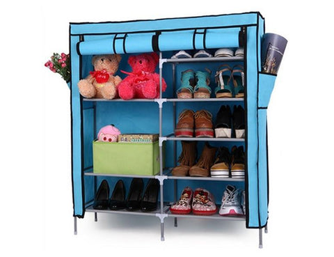 Double Tier Shoe Rack-Health-Shoppy