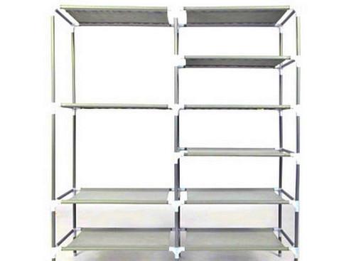 Double Tier Shoe Rack-Health-Shoppy