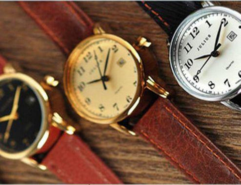 Dual-Sized Vintage Leather Unisex Watch-Fashion-Shoppy