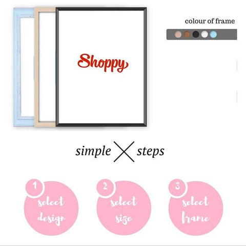 Eat Sleep Play Minimalistic Framed Print-Shoppy
