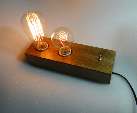 Father And Son Edison Desk Lamp-Desk Lamps-Shoppy