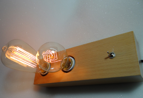 Father And Son Edison Desk Lamp-Desk Lamps-Shoppy