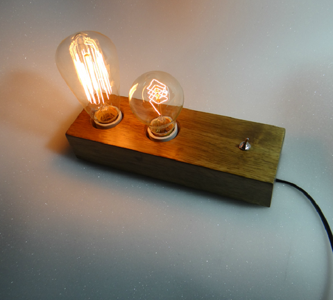 Father And Son Edison Desk Lamp-Desk Lamps-Shoppy
