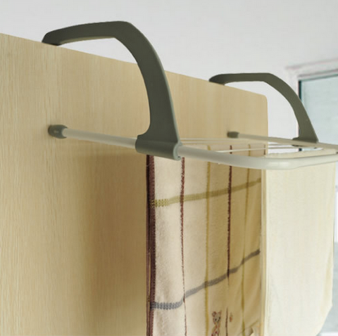 Foldable Clothes Drying Rack with Hook-Home-Shoppy