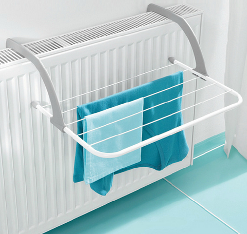Foldable Clothes Drying Rack with Hook-Home-Shoppy
