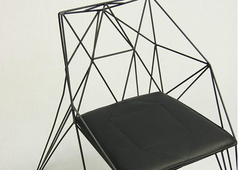 Geometric Accordian Chair-Accent Chair-Shoppy