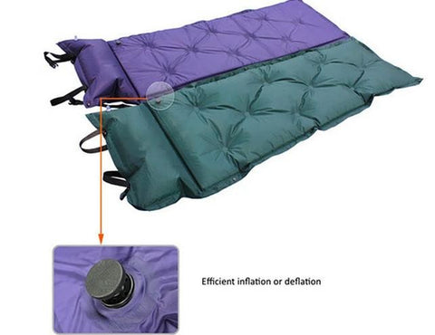 Inflatable Bed with Pillow-Outdoor-Shoppy