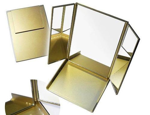 Japanese Three-Sided Foldable Make Up Mirror-Beauty-Shoppy