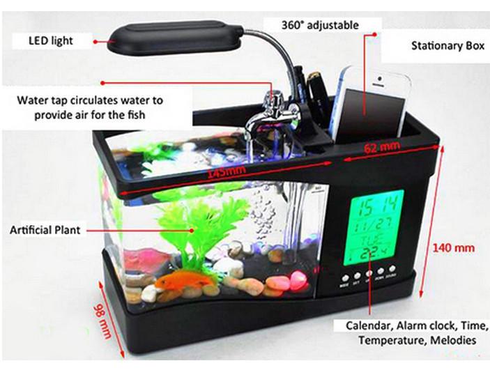 Table Fish Small Mini Table Aquarium | Shoppy