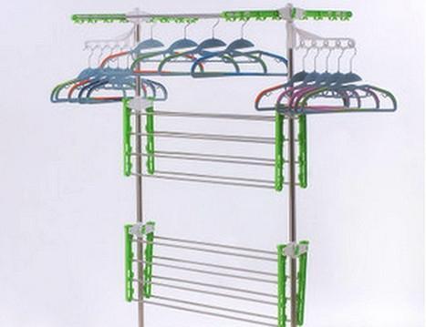 Mobile Foldable Laundry Rack | Shoppy