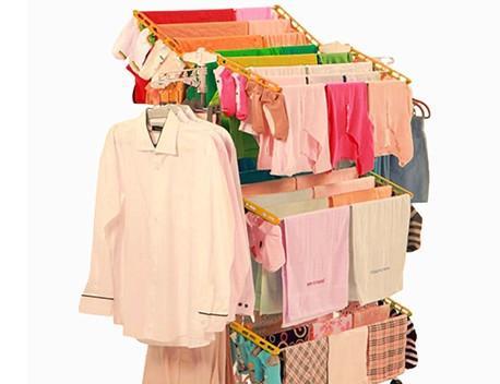 Mobile Foldable Laundry Rack | Shoppy