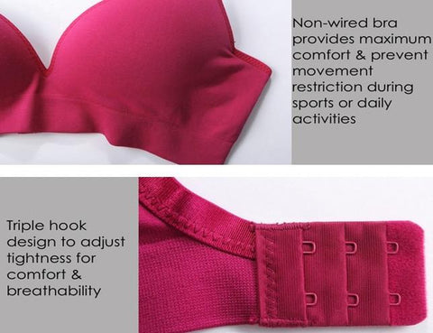 Non-Wired Hook On Bra-Beauty-Shoppy