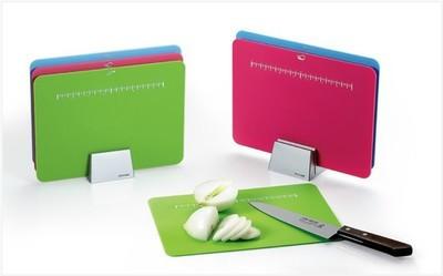 Shoppy 3-Coloured Chopping Board with Ruler-Shoppy
