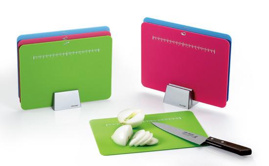 Shoppy 3-Coloured Chopping Board with Ruler | Shoppy