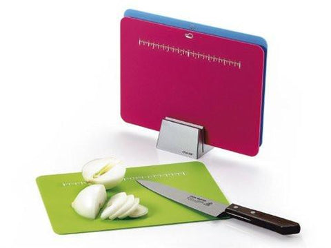 Shoppy 3-Coloured Chopping Board with Ruler-Shoppy