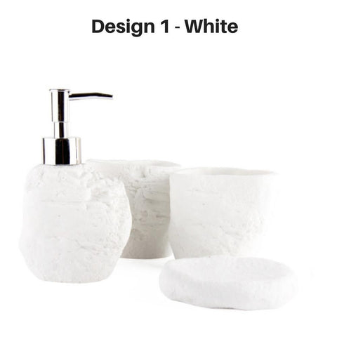 Shoppy Bathroom Soap Dispenser 4-Piece Set-Shoppy