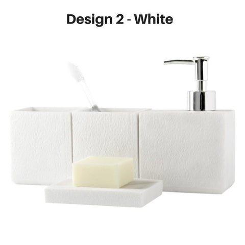 Shoppy Bathroom Soap Dispenser 4-Piece Set-Shoppy