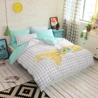 Shoppy Gratella Bedsheet Set - Mint-Shoppy
