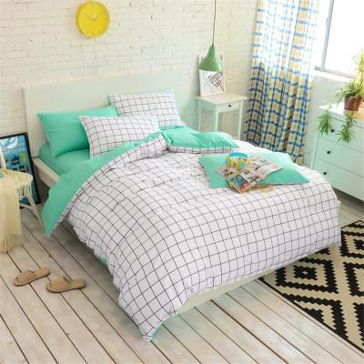 Shoppy Gratella Bedsheet Set - Turquoise-Shoppy