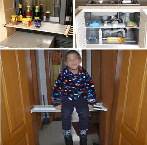 Shoppy Home Extension Pole Rack (75-120cm) 2pcs-Shoppy