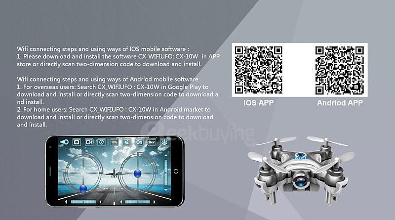 Shoppy Mini Camera Drone CX-10 | Shoppy