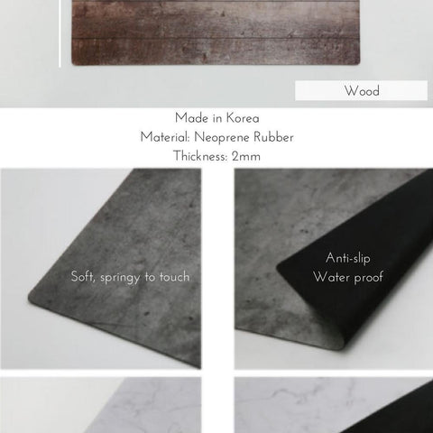 Shoppy Neuson Work Study Table Mat-Shoppy