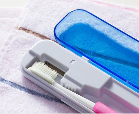 Shoppy UV Portable Travel Toothbrush Sanitizer-Shoppy