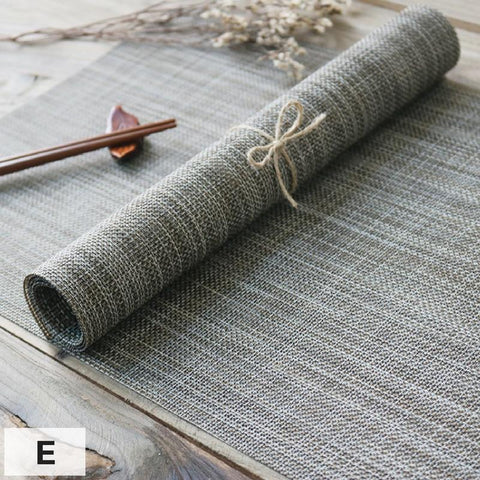 Shoppy Uii Waterproof Table Mat 6pc Set-Kitchen-Shoppy