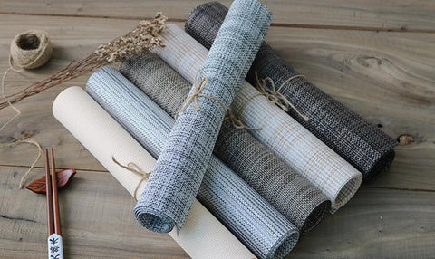 Shoppy Uii Waterproof Table Mat 6pc Set-Kitchen-Shoppy