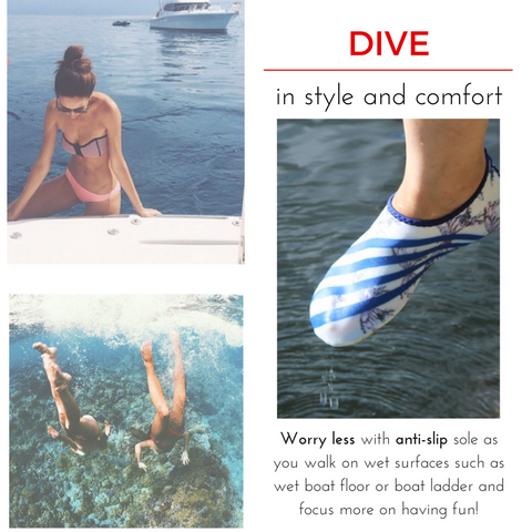 Shoppy Waterproof Anti-Slip Skin Shoes-Shoppy