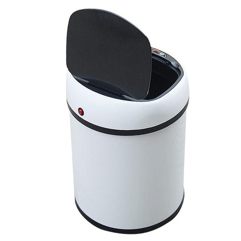 Shoppy White Home Sensor Dustbin Trash Can (8L)-Home-Shoppy