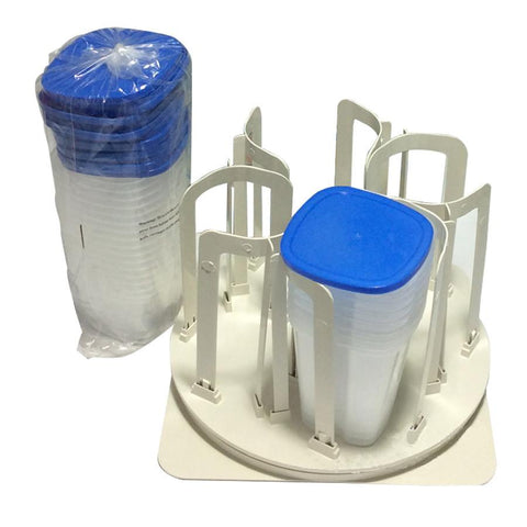 Spin and store Safe Food Storage Set (49pcs)-Kitchen-Shoppy