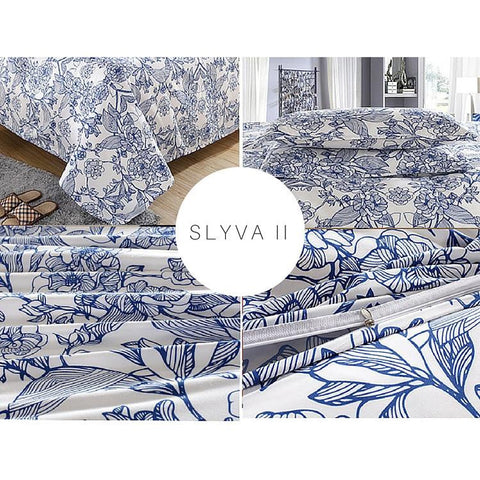 Sylva II Quilt Cover Bedsheet Set-Home-Shoppy