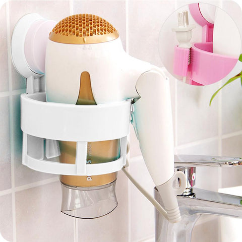 Wall Mounted Hair Dryer Holder-Home-Shoppy