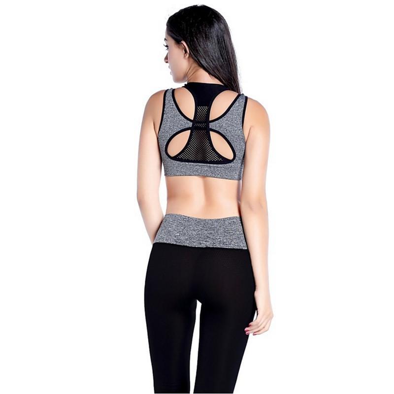 Workout Fitness Hot Selling Custom Logo Shock Absorber Sports Bras - China  Yoga Bra and Fitness Bra price