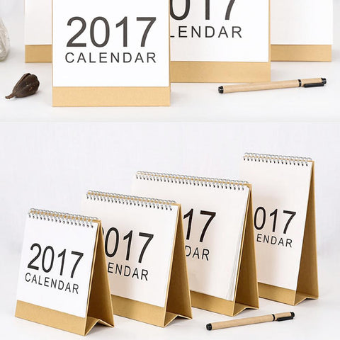 shoppy 2017 Table Calendar (2pcs)-Shoppy